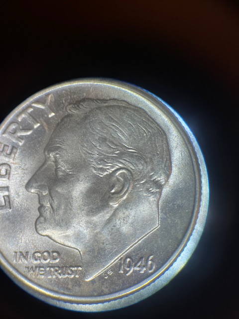 Roosevelt-Dimes-1946-D--Look-RPM14-?